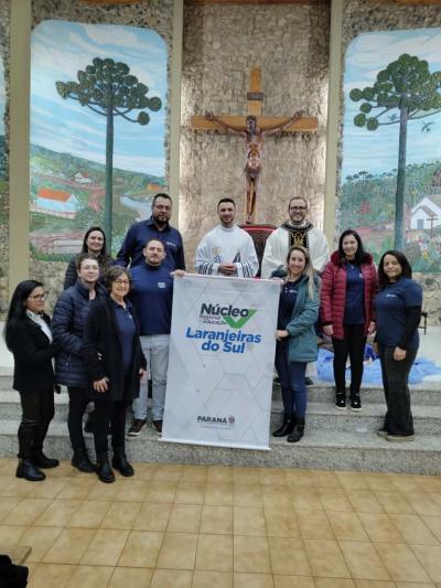 Fé e devoção marcam o 7º dia da Novena em honra a Nossa Senhora Aparecida em Laranjeiras do Sul